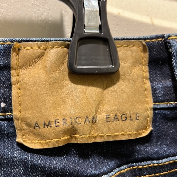 NWT America Eagle Next Level AirFlex Athletic Dark Indigo Wash Jeans. - Picture 12 of 14